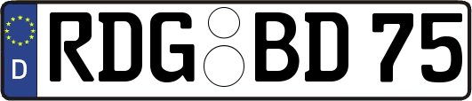 RDG-BD75