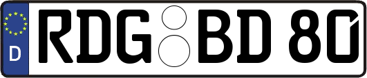 RDG-BD80