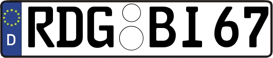 RDG-BI67