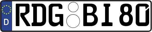 RDG-BI80