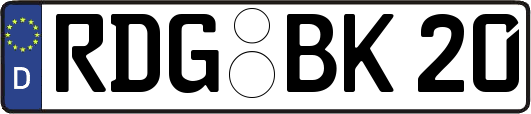 RDG-BK20