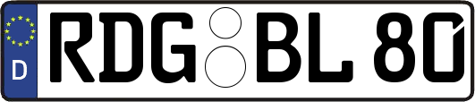 RDG-BL80