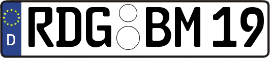 RDG-BM19