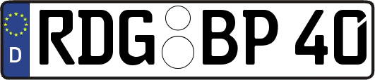 RDG-BP40