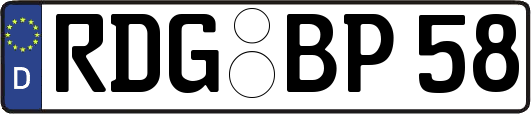 RDG-BP58