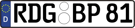 RDG-BP81