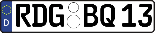 RDG-BQ13