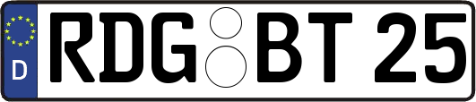 RDG-BT25