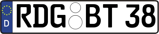 RDG-BT38