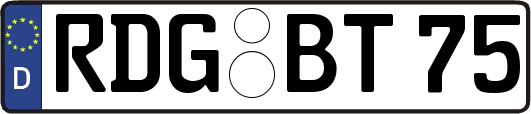 RDG-BT75