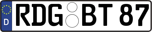 RDG-BT87