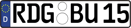 RDG-BU15