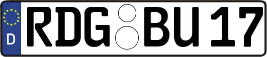 RDG-BU17