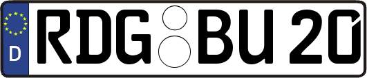 RDG-BU20