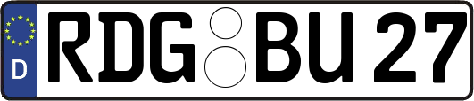 RDG-BU27
