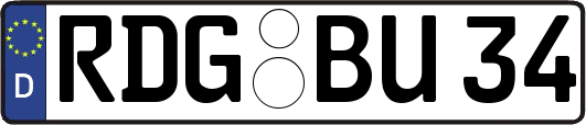 RDG-BU34