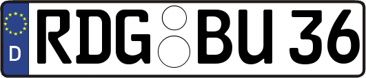 RDG-BU36