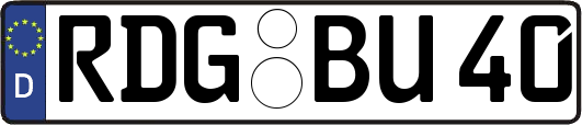 RDG-BU40