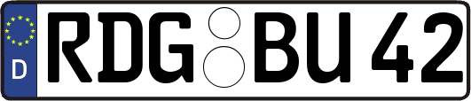 RDG-BU42