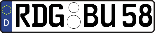 RDG-BU58