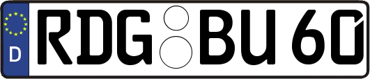 RDG-BU60