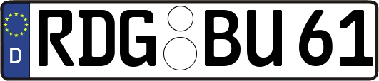 RDG-BU61