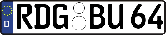 RDG-BU64