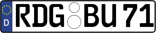RDG-BU71