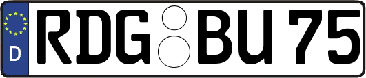 RDG-BU75