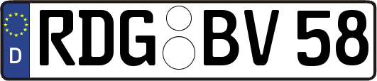 RDG-BV58