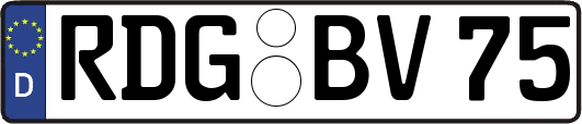 RDG-BV75