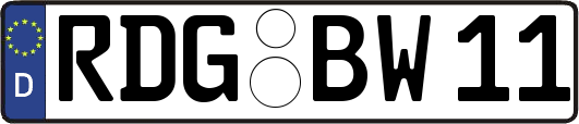 RDG-BW11
