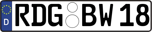 RDG-BW18