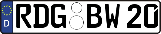 RDG-BW20