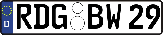 RDG-BW29