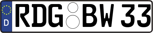RDG-BW33