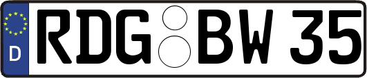 RDG-BW35