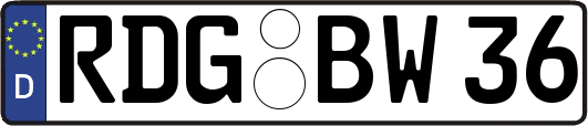 RDG-BW36
