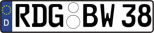 RDG-BW38