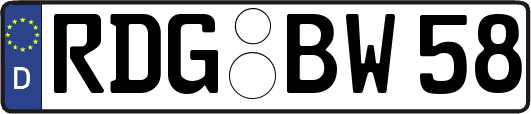RDG-BW58