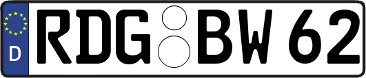 RDG-BW62