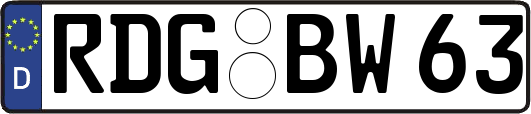 RDG-BW63