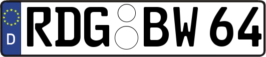 RDG-BW64
