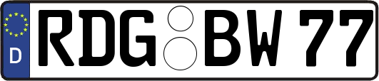 RDG-BW77