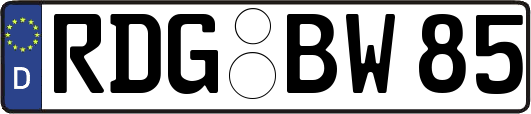 RDG-BW85
