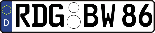 RDG-BW86