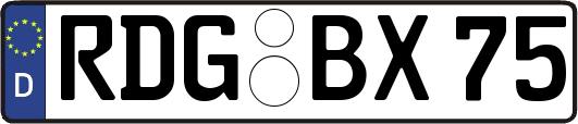 RDG-BX75
