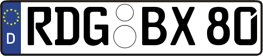 RDG-BX80
