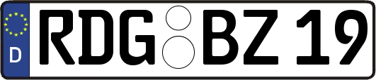 RDG-BZ19