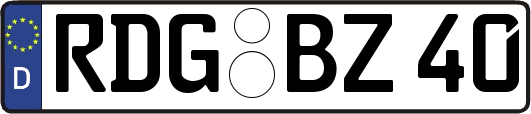 RDG-BZ40